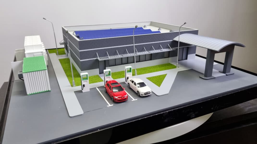 Industriemodellbau in Farbe oder Weiß: Detailtreue auf höchstem Niveau