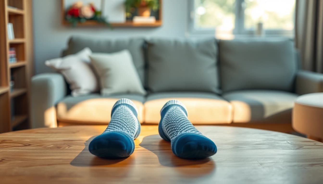 Erleben Sie mit unseren innovativen Neuro Socks außergewöhnlichen Komfort und Unterstützung durch spezielle Akupressurpunkte.