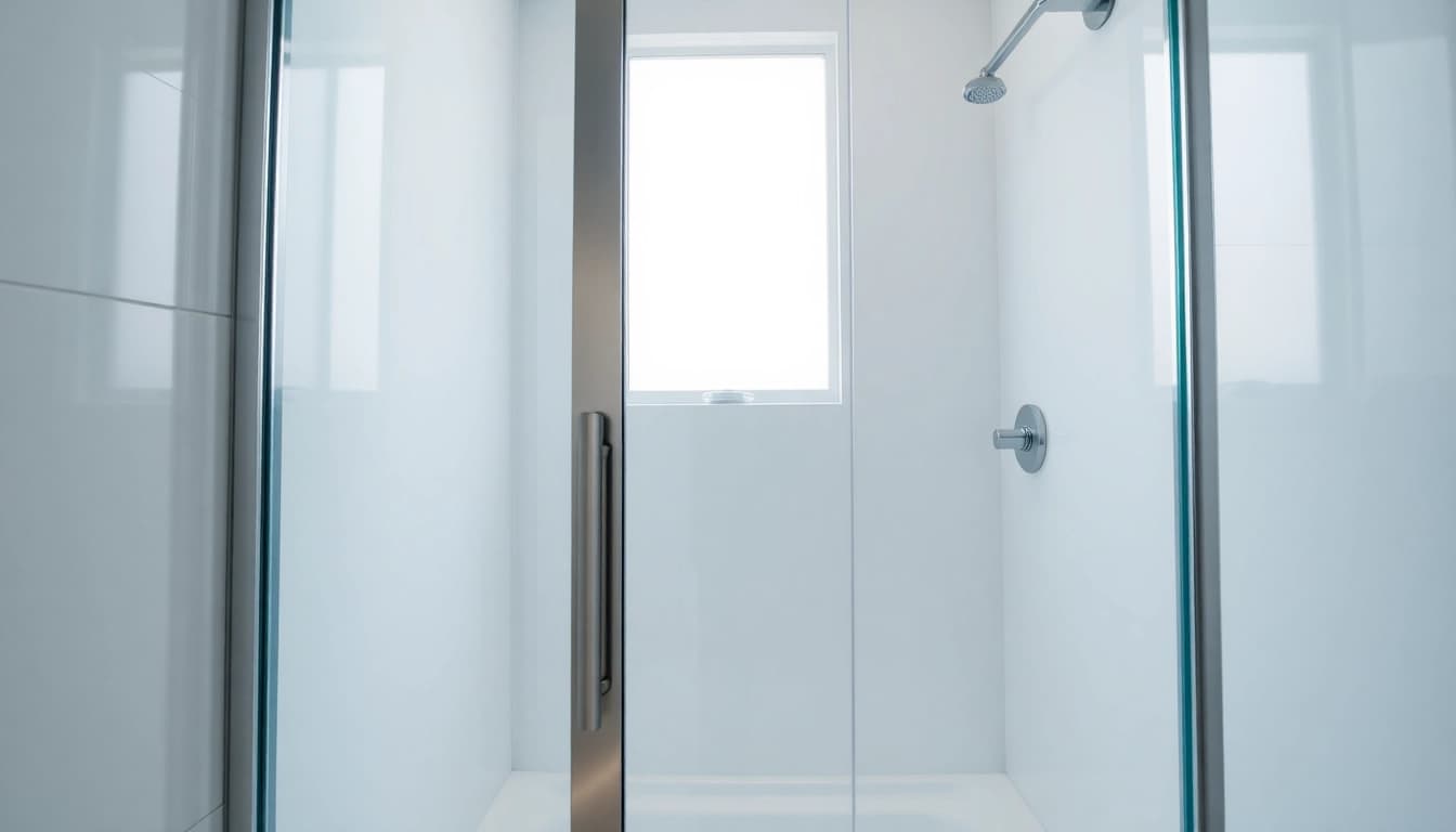Genießen Sie die duschkabine 100x100 in einem stilvollen Badezimmer mit eleganter Glasgestaltung.