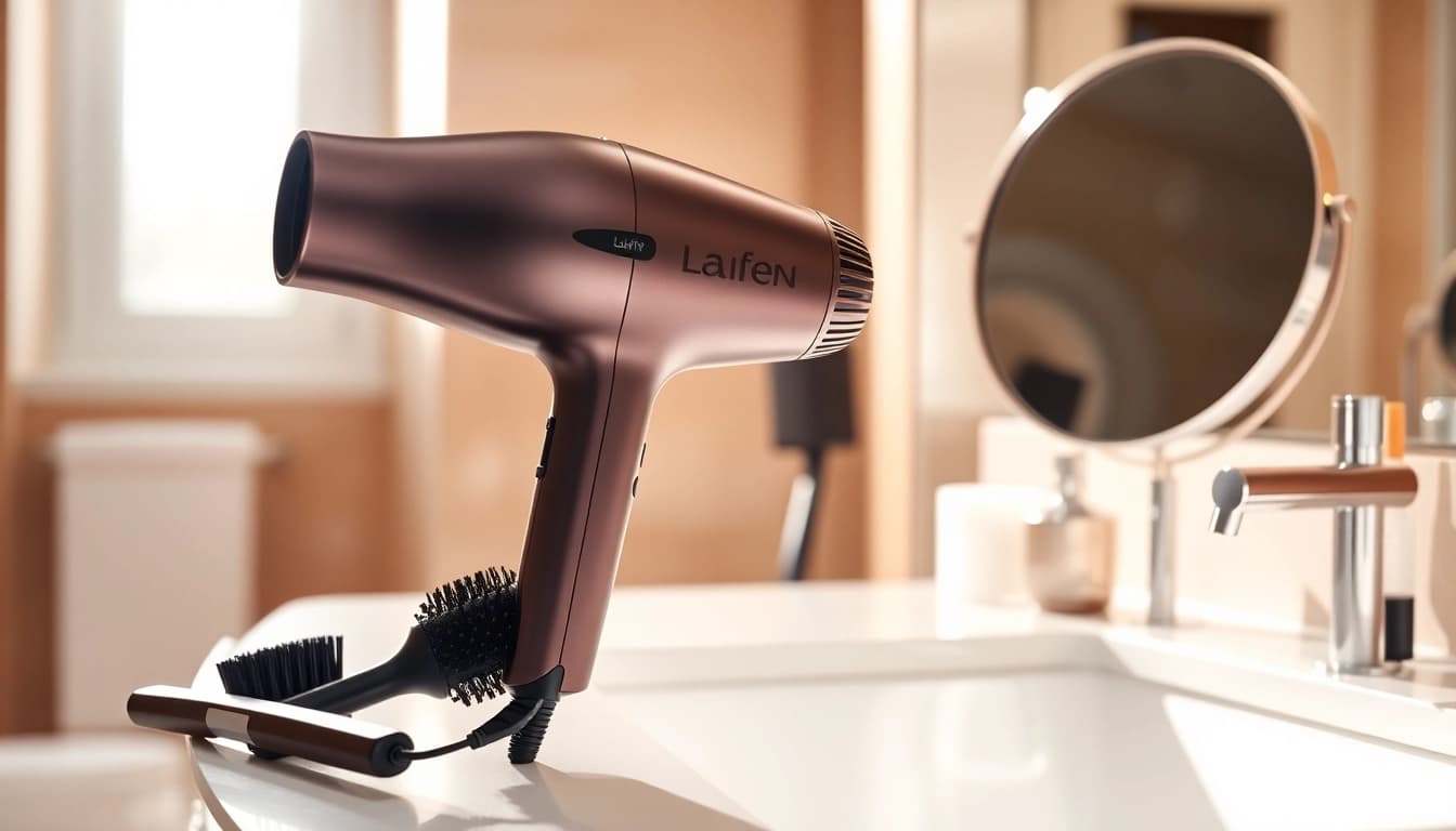 Verwenden Sie den laifen swift Haartrockner für ein perfektes Styling-Erlebnis.