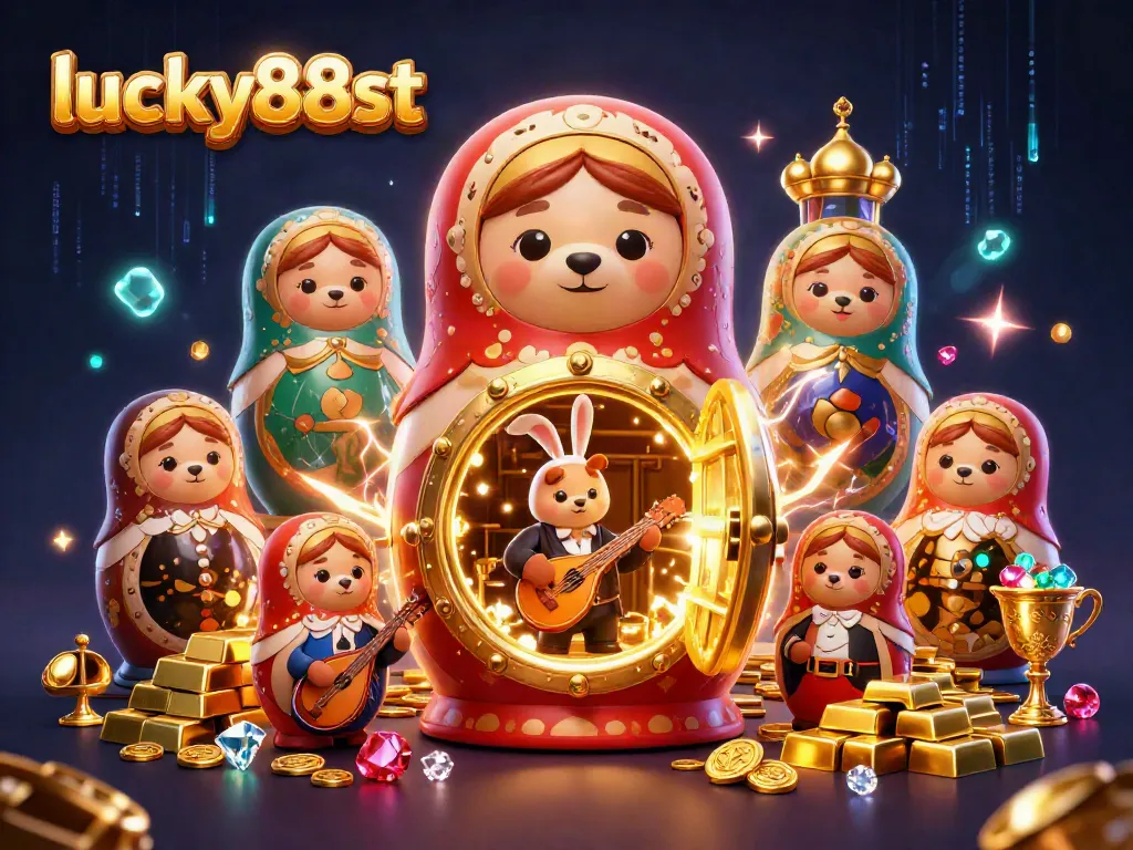 Engage with lucky88st's thrilling 3D casino world filled with vibrant characters and treasures.