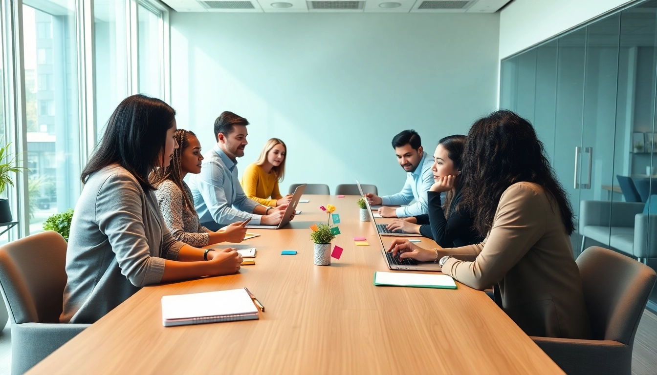 Effektive Personalbesetzung bei einer Besprechung in einem modernen Büro.