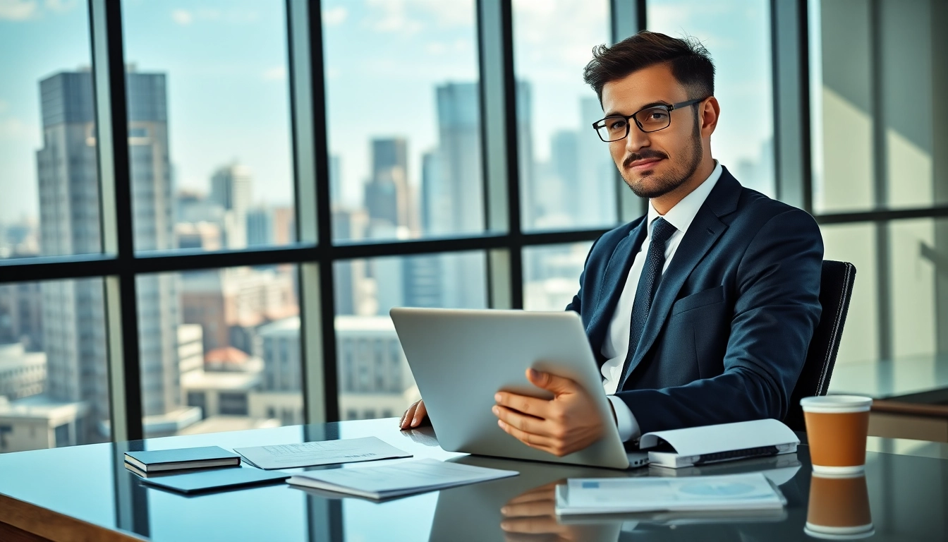 Headhunter Schweiz vermittelt Fachkräfte in ihrem Büro mit professioneller Atmosphäre.
