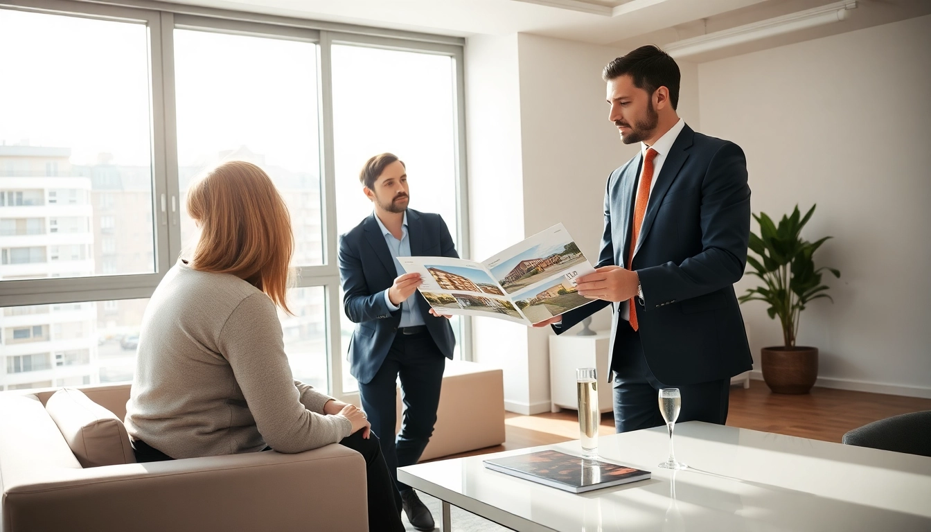 Immobilienmakler Frankfurt Sachsenhausen berät engagiert Mandanten in modernem Büro.