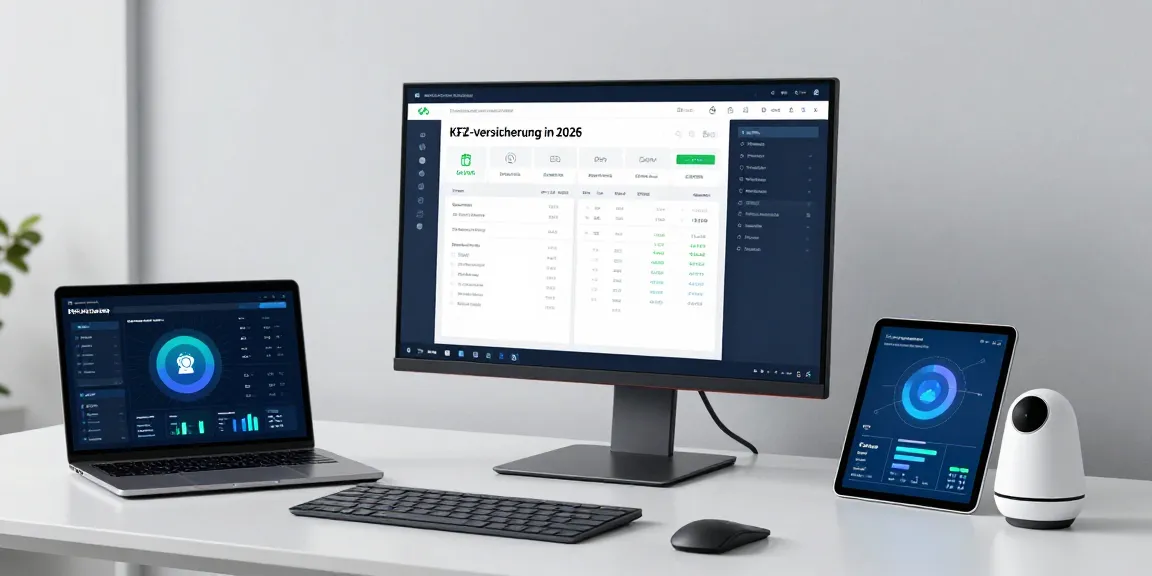 KFZ-Versicherung digital platform for calculating car insurance with AI technology and real-time analytics.