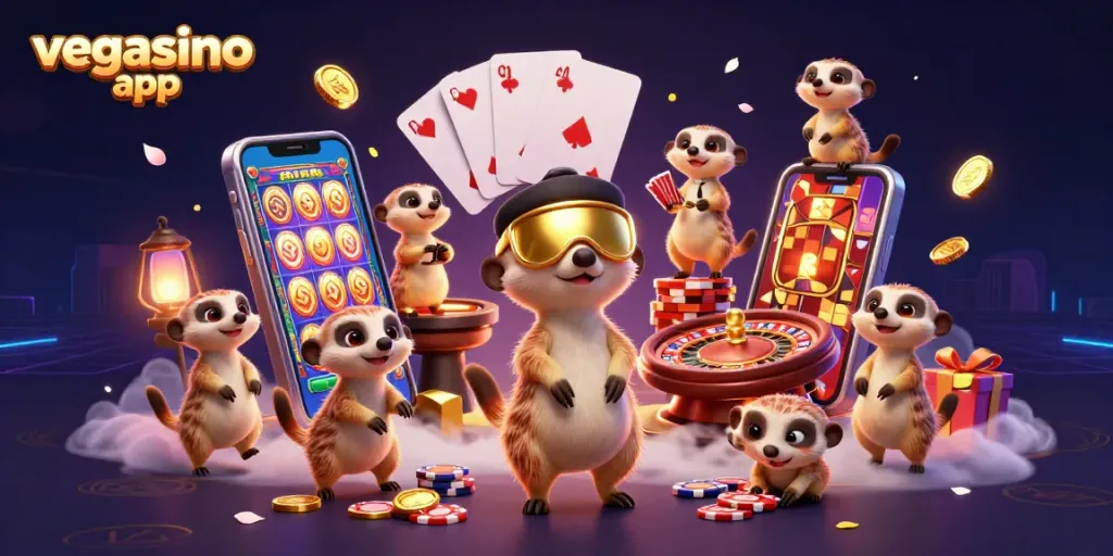 Engage with the vegasino app as meerkats deliver an exciting casino experience with vibrant slot games.