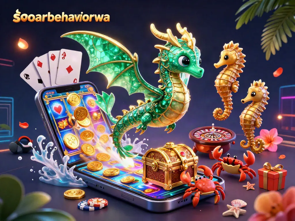 Spin reels and win big with soarbehaviorwa in this vibrant and dynamic casino scene.