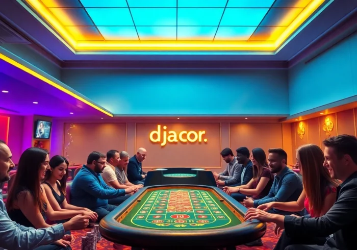 Erleben Sie das fesselnde Online-Spielvergnügen mit djarumgacor in einer stilvollen Casino-Umgebung.