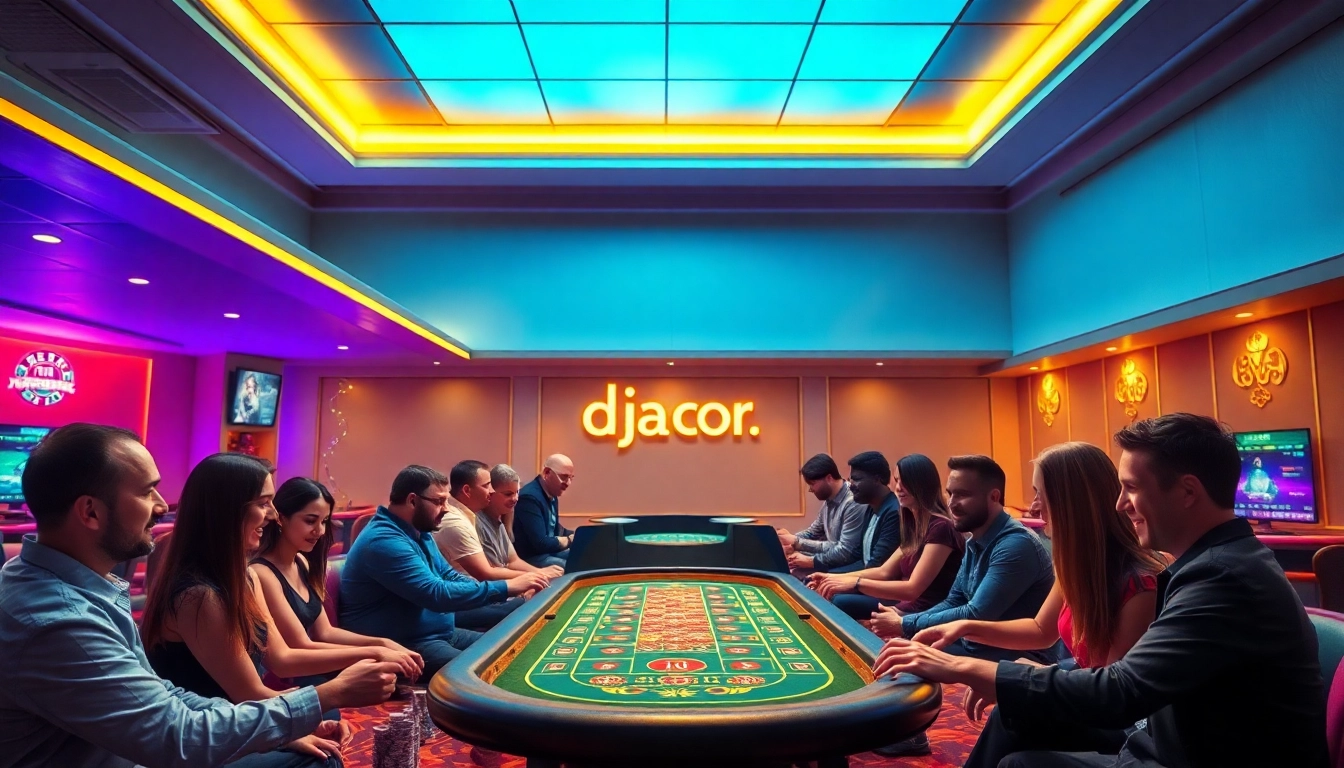 Erleben Sie das fesselnde Online-Spielvergnügen mit djarumgacor in einer stilvollen Casino-Umgebung.
