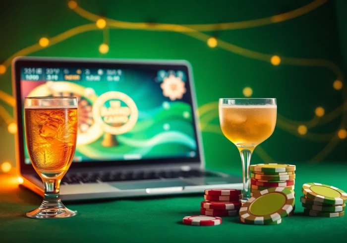Entdecken Sie die besten Online-Casinos mit exklusiven Spielen und attraktiven Boni, verfügbar auf einem Laptop.