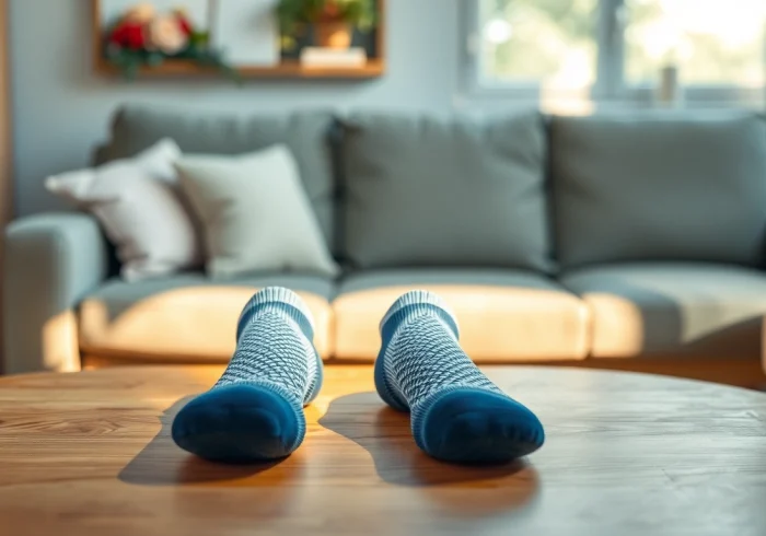 Erleben Sie mit unseren innovativen Neuro Socks außergewöhnlichen Komfort und Unterstützung durch spezielle Akupressurpunkte.