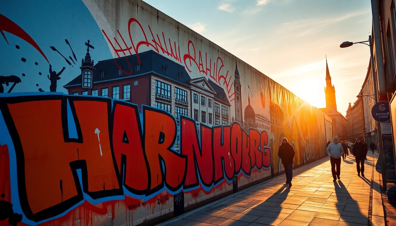 Entdecke atemberaubende Graffiti Hamburgs, die kreative Vielfalt und städtische Kultur zeigen.