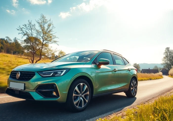 Kristallklare Sicht mit einem Scheibenreiniger Auto auf einem modernen Fahrzeug.