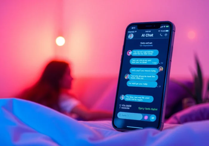 Explore ai sex chat free with a welcoming AI chatbot in a cozy digital setting.