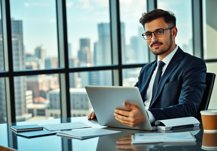 Headhunter Schweiz vermittelt Fachkräfte in ihrem Büro mit professioneller Atmosphäre.